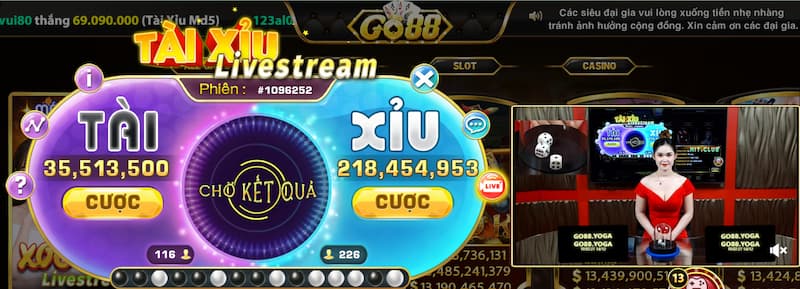 Mẹo chơi tài xỉu trên Livestream cùng Go88