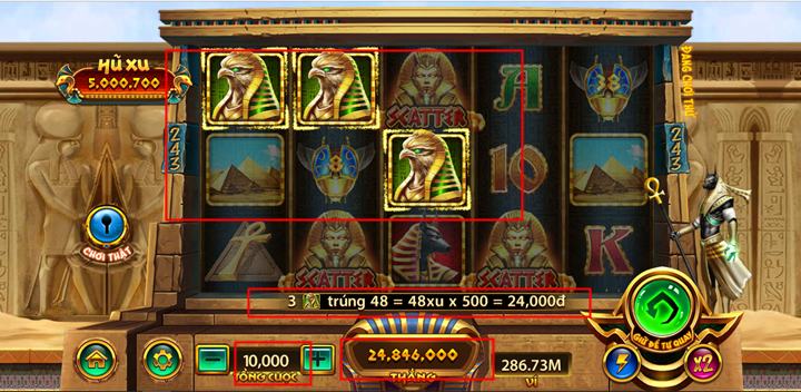 Khám phá Ai Cập huyền bí với slot game Bí mật Cleopatra