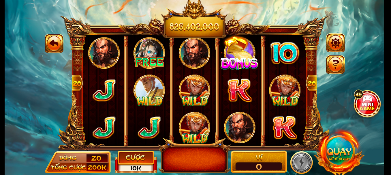 Chiến lược chiến slot game Tây Du Ký rinh nhiều quà hot hit